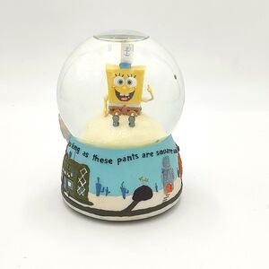 2003 SpongeBob Square Pants Musical Snow Globe